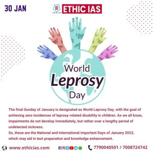 The topic of the day is 30 January – World Leprosy Day.