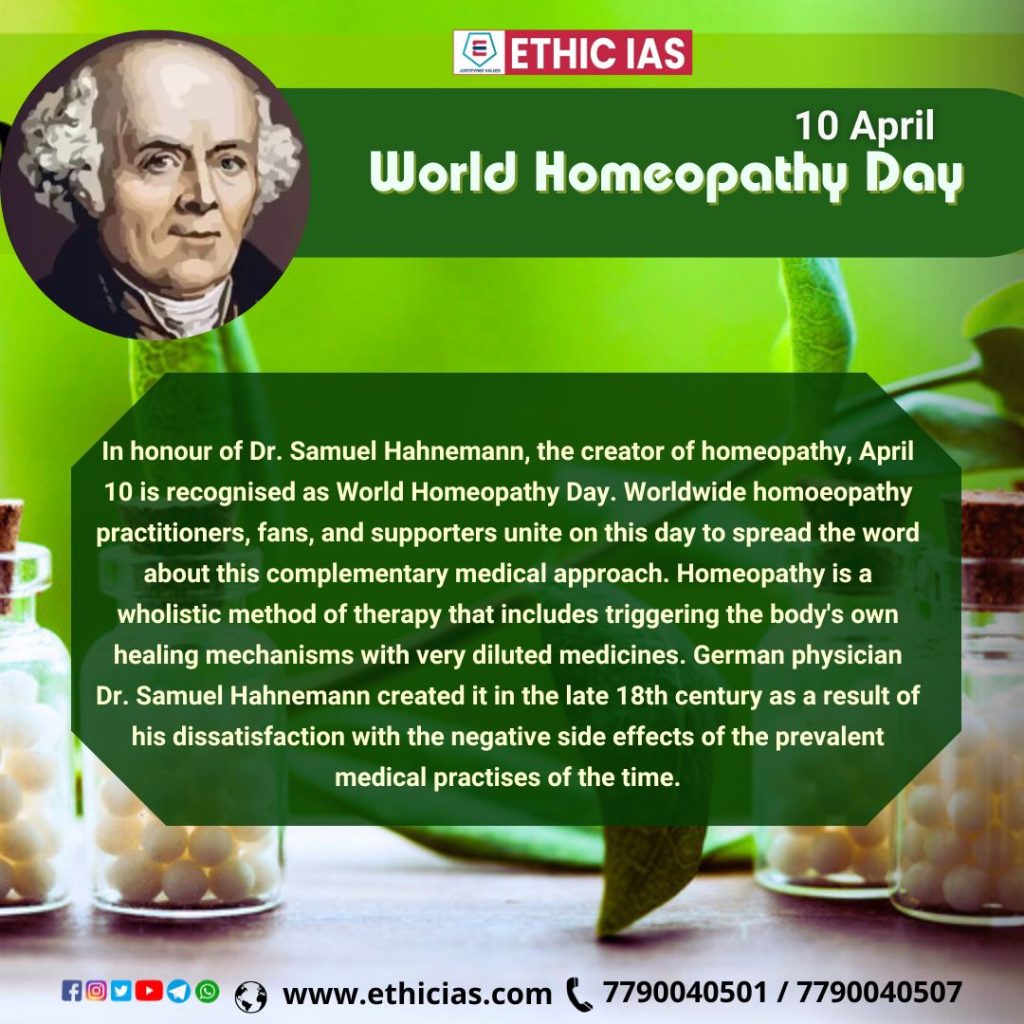 World homeopathy day