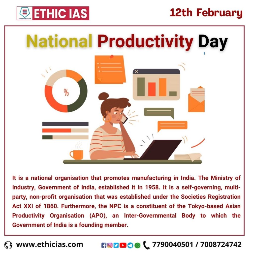 12 February - National Productivity Day