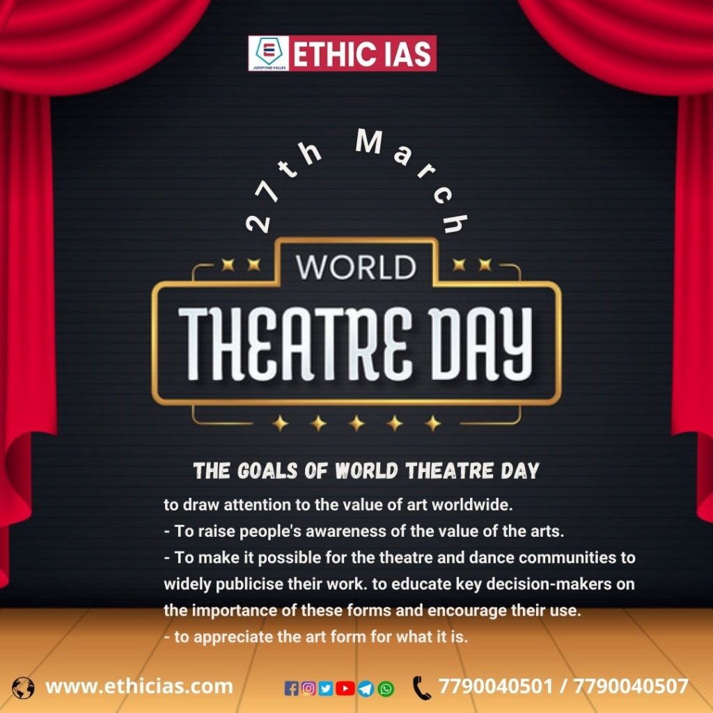 27 March - World Theatre Day